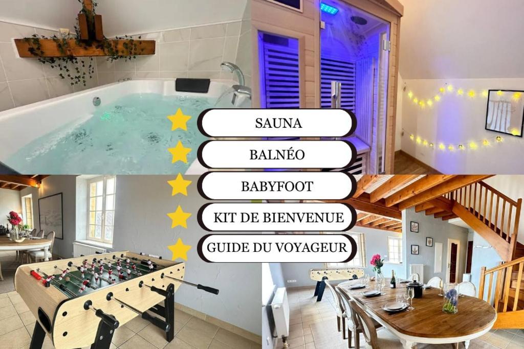 S Bayleved'Air Duplex Vue Chateau, Balneo Et Sauna Sedan Εξωτερικό φωτογραφία